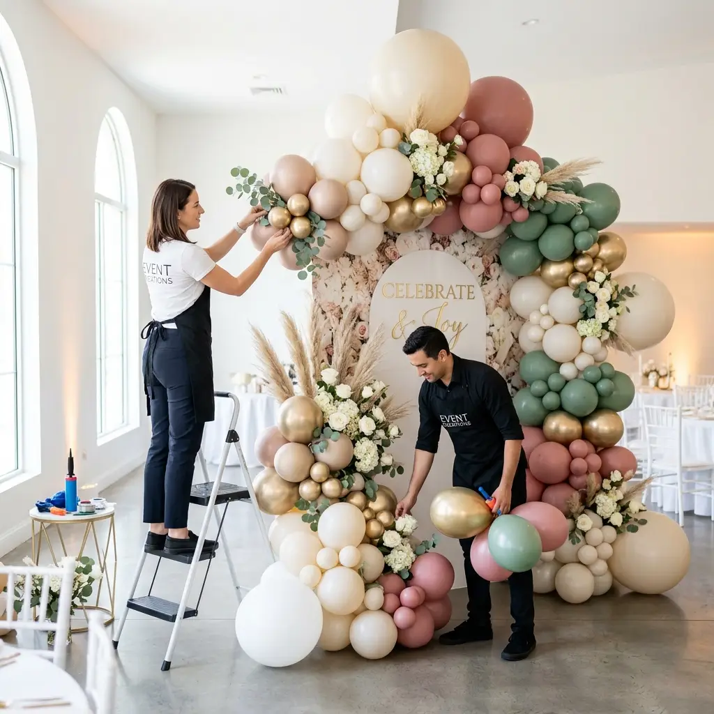 Rakshita balloon decoration Team