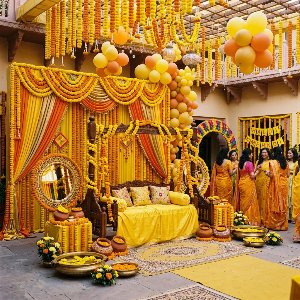 Haldi Decoration